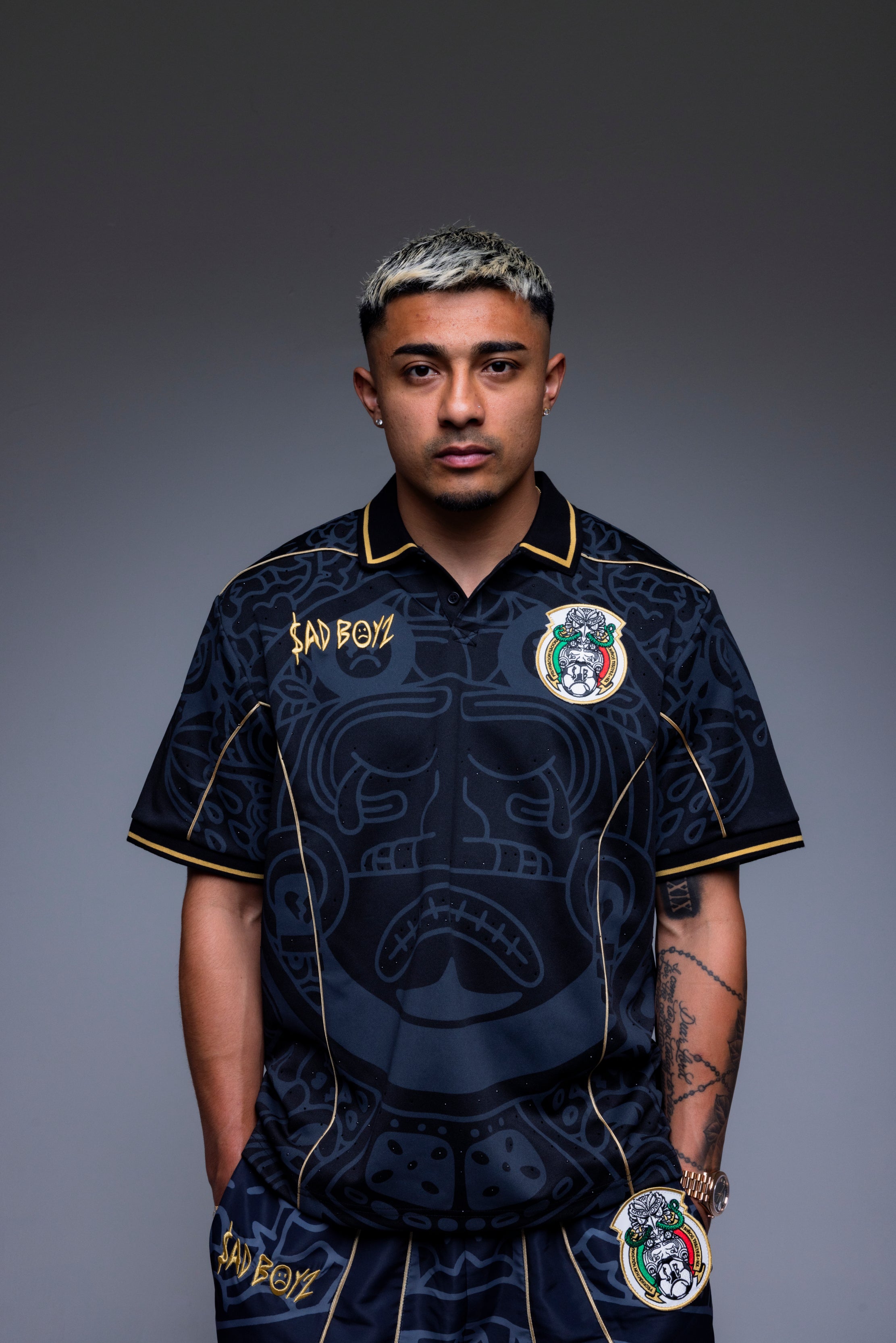 LIGA SAD BOYZ JERSEY BLACK - Sad Boyz