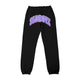 RHINESTONE LOGO STAR PANT - BLACK