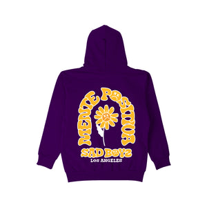 Mente Positiva Los Angeles Hoodie - Purple